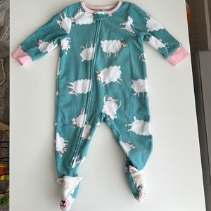 3/$15 Carter’s fleece footie